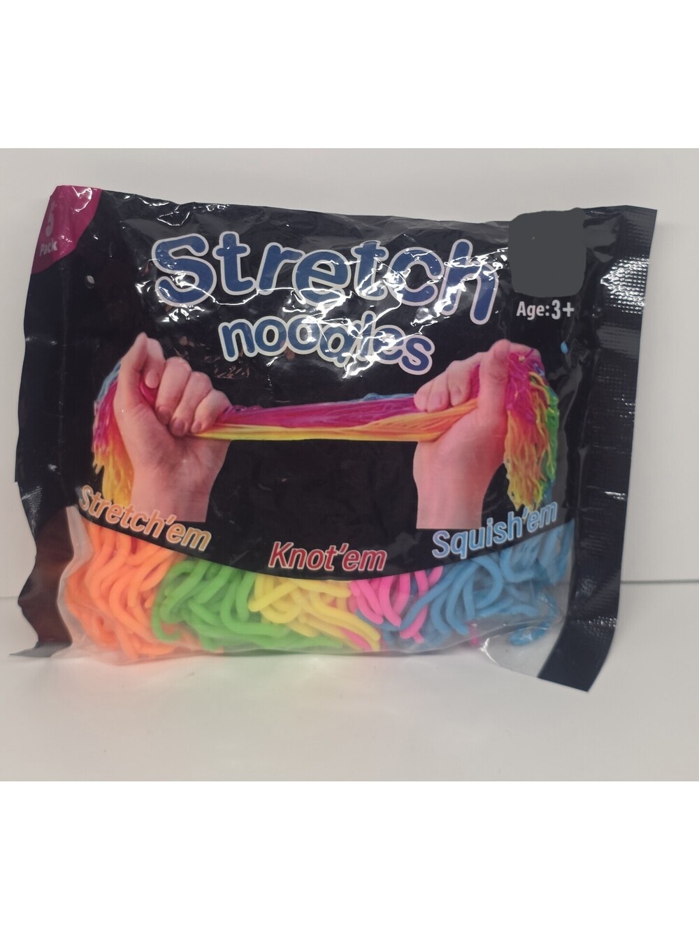 Stretch Noodles Sensory Fidget Toy Stretchy Noodle 5 Colors